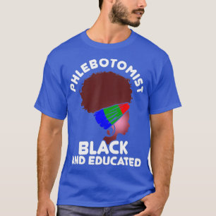 Camiseta Phlebotomist Inspire Black Phlebotomy Technist