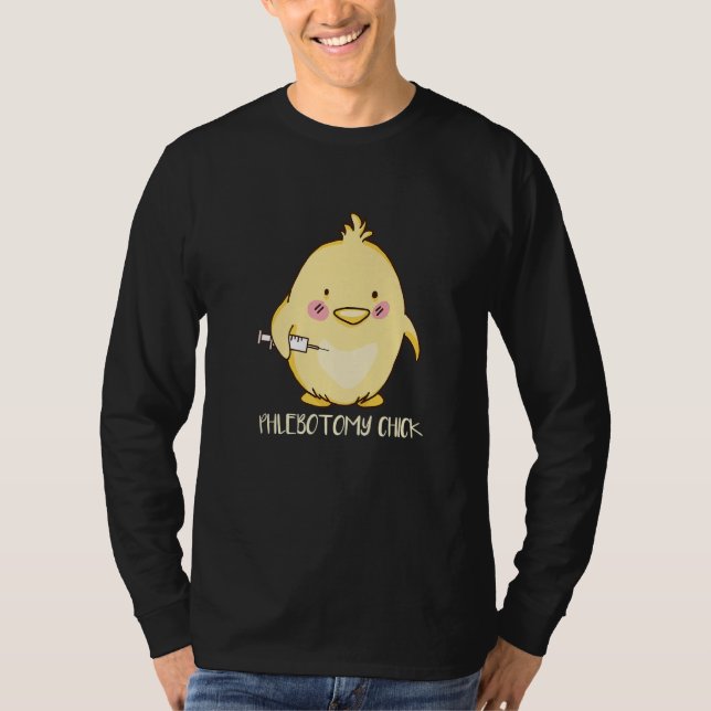Camiseta Phlebotomist Phlebotomy Chick   (Anverso)