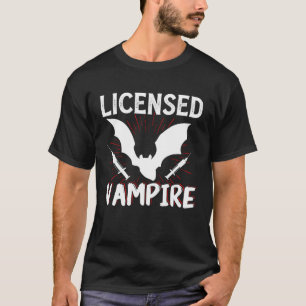 Camiseta Phlebotomist Vampire Phlebotomy Tech Tech Tech
