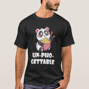Camiseta Pho Panda Inolvidable Fideicomiso Asiático Vietnam