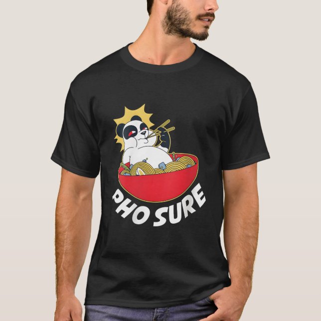 Camiseta Pho Sure Panda (Anverso)
