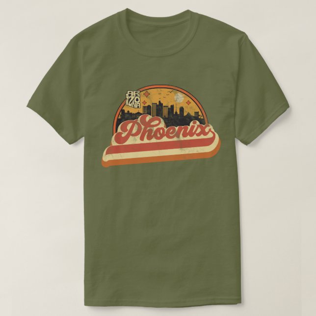 Camiseta Phoenix, Arizona (Diseño del anverso)