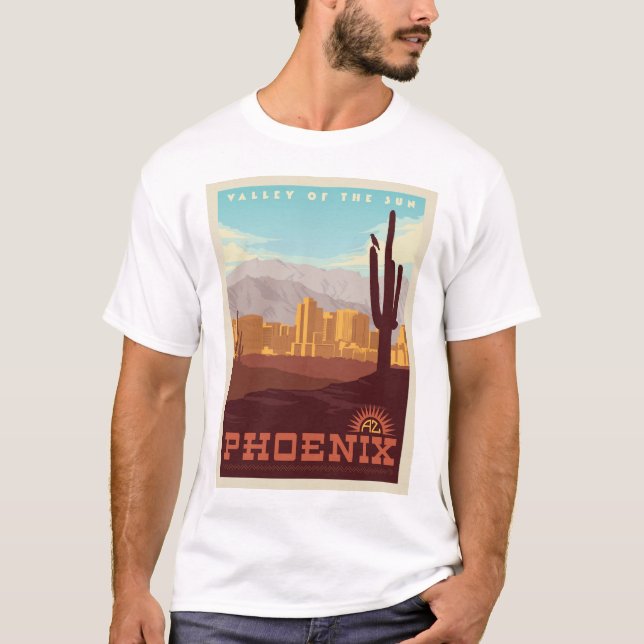 Camiseta Phoenix, Arizona (Anverso)