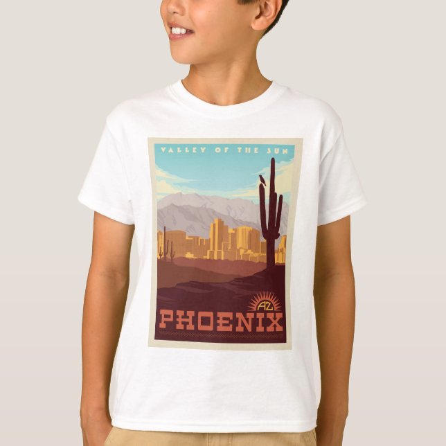 Camiseta Phoenix, Arizona (Anverso)