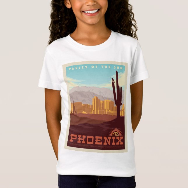Camiseta Phoenix, Arizona (Anverso)
