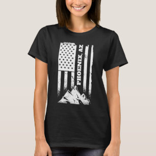 Camiseta Phoenix Az Arizona Estadounidense Dolor Patriótico