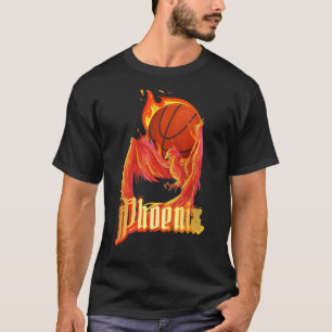 Camiseta Phoenix Basketball Arizona B Ball Fiery Phoenix B-