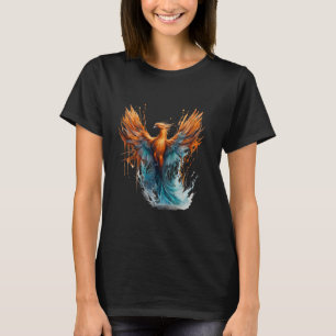 Camiseta Phoenix Firebird Rejuvenation Mythical Bird Artwor
