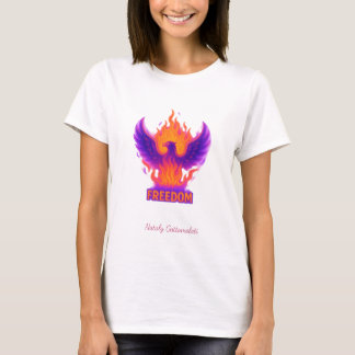 Camiseta Phoenix Freedom — Fire Bird of Strength & Rebirth