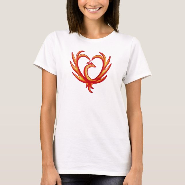 Camiseta Phoenix Heart (Anverso)