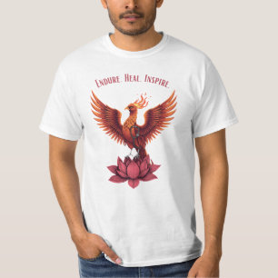 Camiseta Phoenix Lotus Moon - Perdurar. Curar. Inspirar