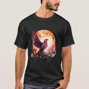 Camiseta Phoenix Mithical Bird Rejuvenecimiento Moon Sakura