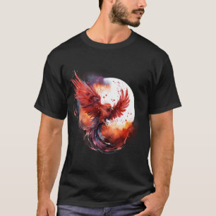 Camiseta Phoenix Reborn Myththid Bird Fire Phoenix Bird Rej
