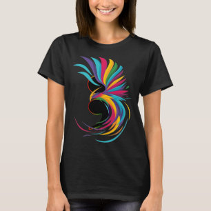Camiseta Phoenix Rising a partir de un semi colon