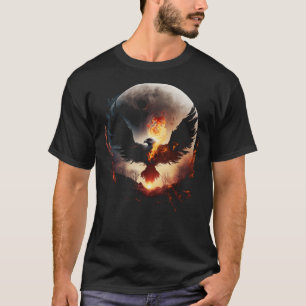 Camiseta Phoenix Rising De La Resurrección De Las Cenizas R