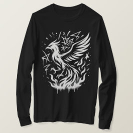 Camiseta Phoenix Rising: El Fuego del Samurái