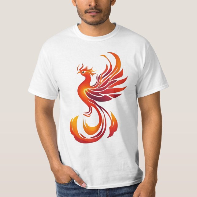 Camiseta Phoenix Rising - Símbolo de fuerza y renovación (Anverso)