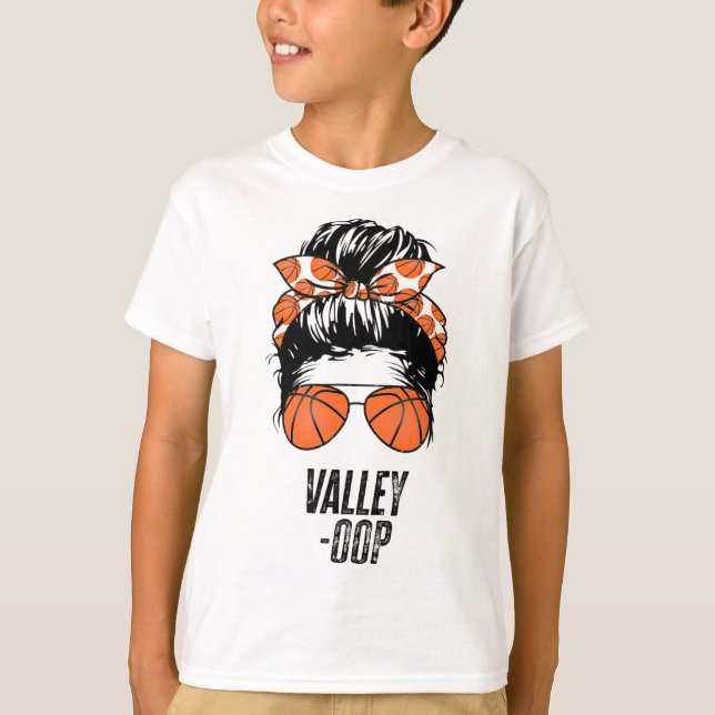Camiseta Phoenix Sketll Valley -oop Messy Bun Sun Sketll Fa (Anverso)