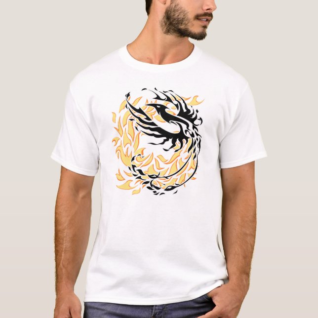 Camiseta Phoenix tribal (Anverso)