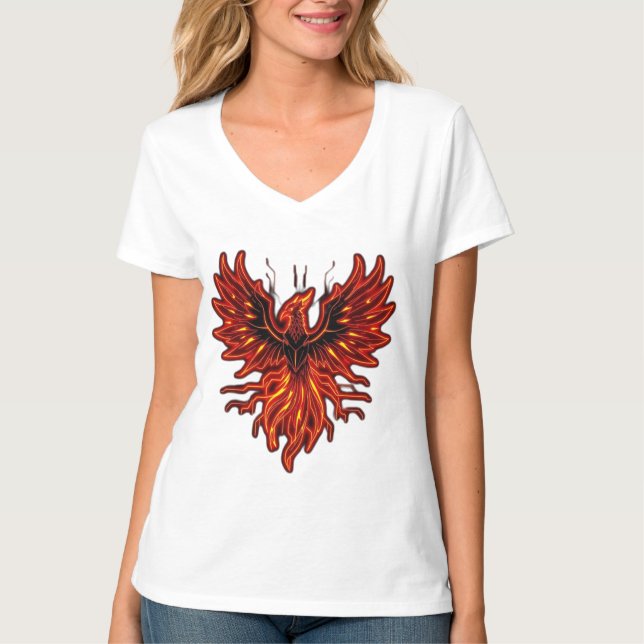Camiseta „Phönix – Aus der Asche geboren“ (Anverso)