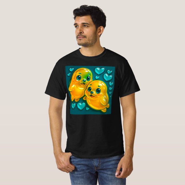 Camiseta Phoques en couple (Anverso completo)