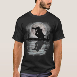 Camiseta Photographer Hiking Tee Nature Camping Picture Gif