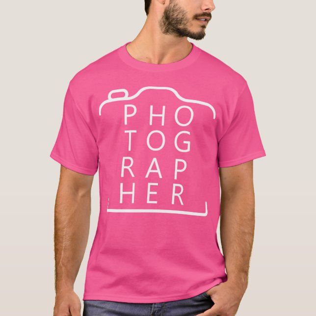 Camiseta Photography Lover'S Photographer (Anverso)