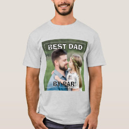 Camiseta PhotoPop Mejor Papá Por Par Personalizado Año Foto