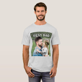 Camiseta PhotoPop Mejor Papá Por Par Personalizado Año Foto