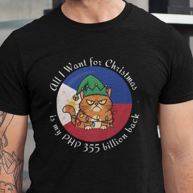 Camiseta PHP 355 mil millones Navidad Filipinas Corrupción (Subido por el creador)