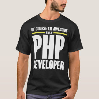 Camiseta PHP Developer Is Awesome Essential T-Shirt