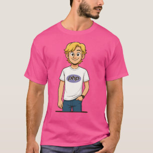 Camiseta PHP Disney Cartoon Programmer Tee