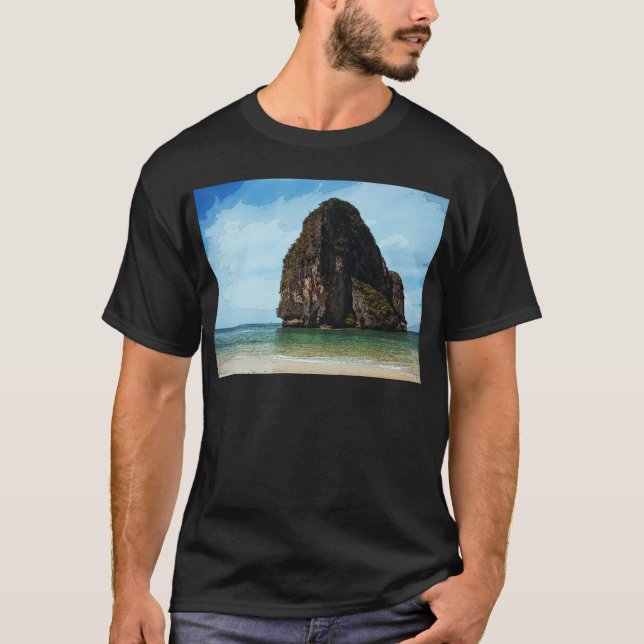 Camiseta Phra-Nang Krabi Tailandia (Anverso)