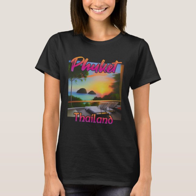 Camiseta Phuket Tailandia 1 (Anverso)