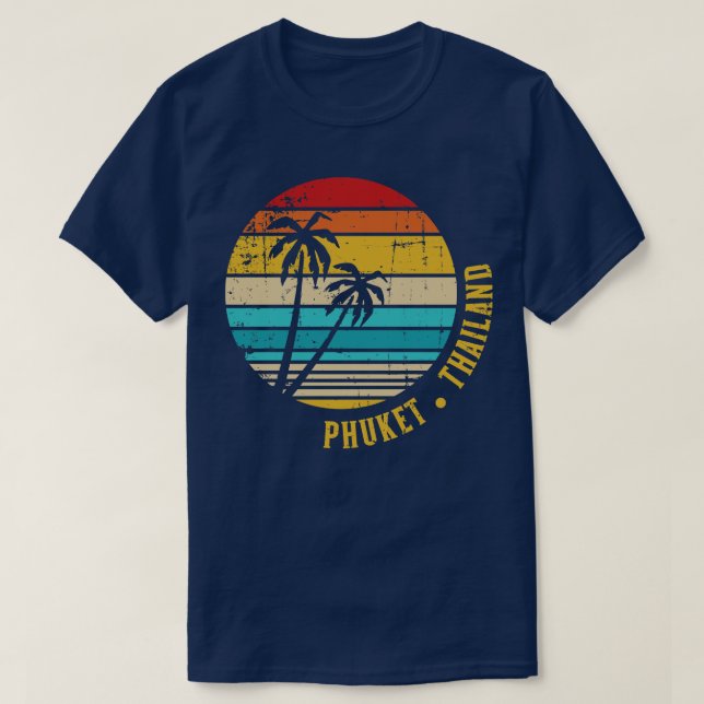 Camiseta Phuket Tailandia 1 (Diseño del anverso)