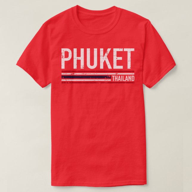 Camiseta Phuket Thailand (Diseño del anverso)