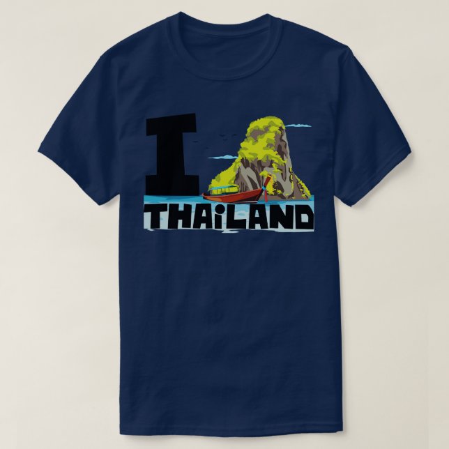 Camiseta Phuket Thailand (Diseño del anverso)