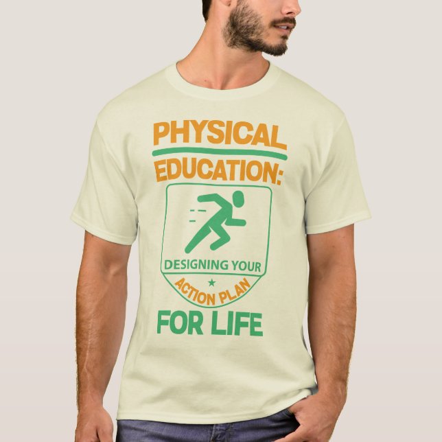 Camiseta Phys Ed… que diseña su plan de actuación para la (Anverso)
