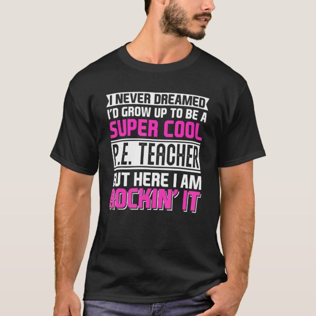 Camiseta Physical Education PE Teacher Back To School (Anverso)