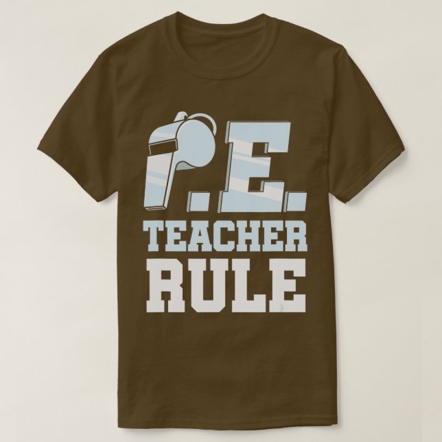Camiseta Physical Education PE Teacher Coach Educator Sport (Diseño del anverso)