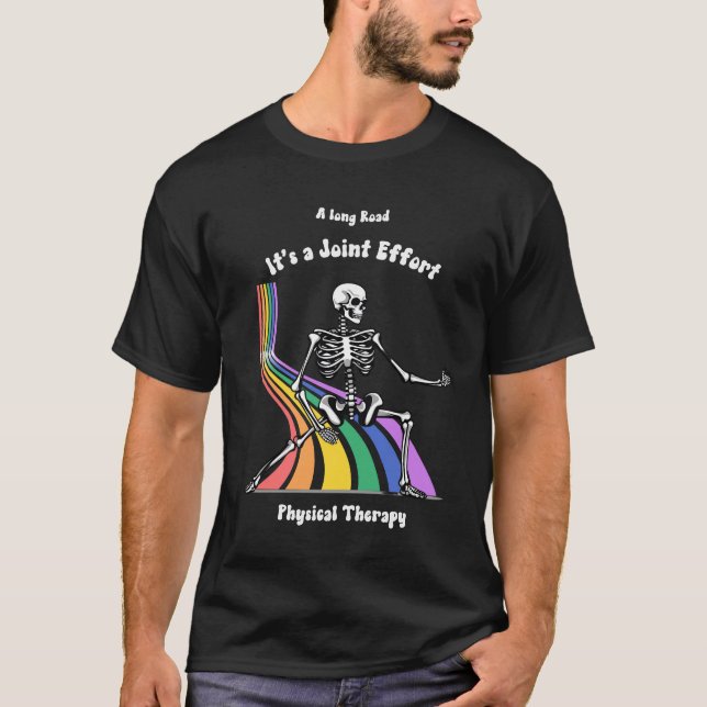 Camiseta Physical Therapist humorous "It's a Joint Effort (Anverso)