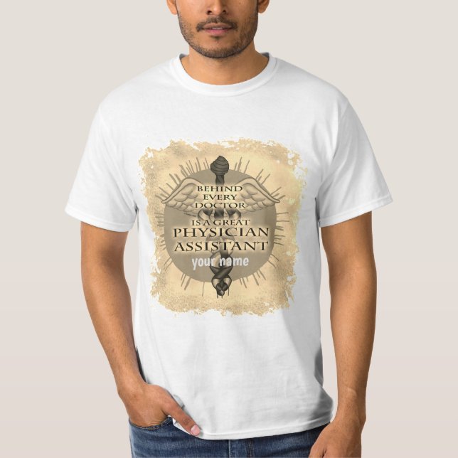 Camiseta Physician Assistant Caduceus (Anverso)