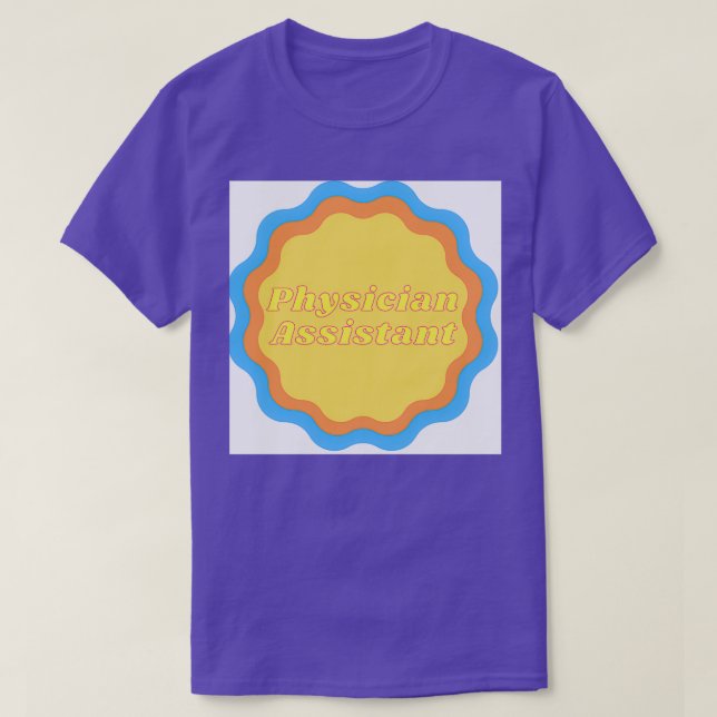 Camiseta Physician Assistant Certified PAC (Diseño del anverso)