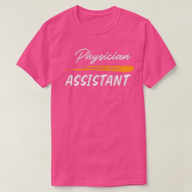 CAMISETA PHYSICIAN ASSISTANT NURSE PA MEDICAL PLAIN TEXT WI (Diseño del anverso)