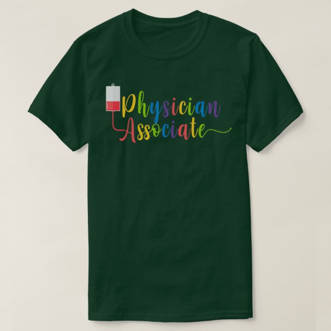 Camiseta Physician Associate medical staff PA Future PA (Diseño del anverso)