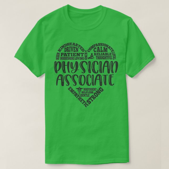 Camiseta Physician associate pa subway art 2 (Diseño del anverso)