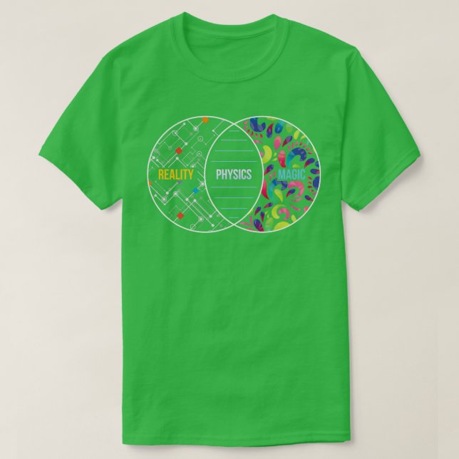 Camiseta Physics Like Magic But Real Funny Physics Pun Gift (Diseño del anverso)