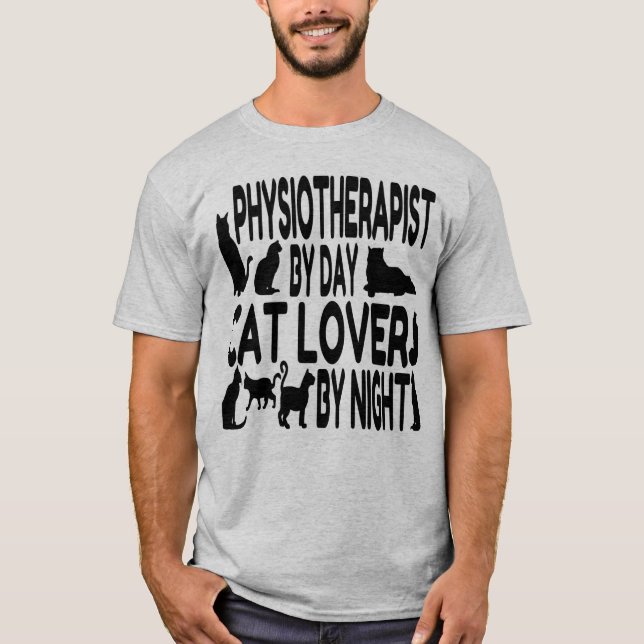 Camiseta Physioterapeuta de Cat Lover (Anverso)