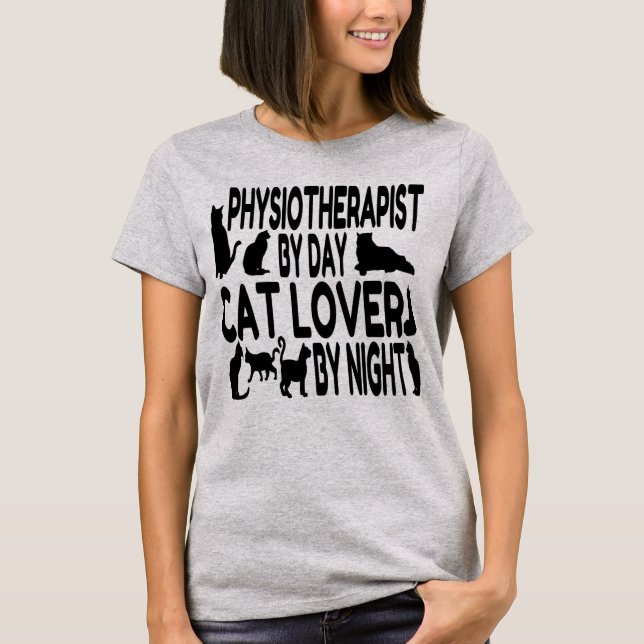 Camiseta Physioterapeuta de Cat Lover (Anverso)