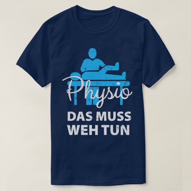 Camiseta Physioterapeuta de fisioterapia 1 (Diseño del anverso)